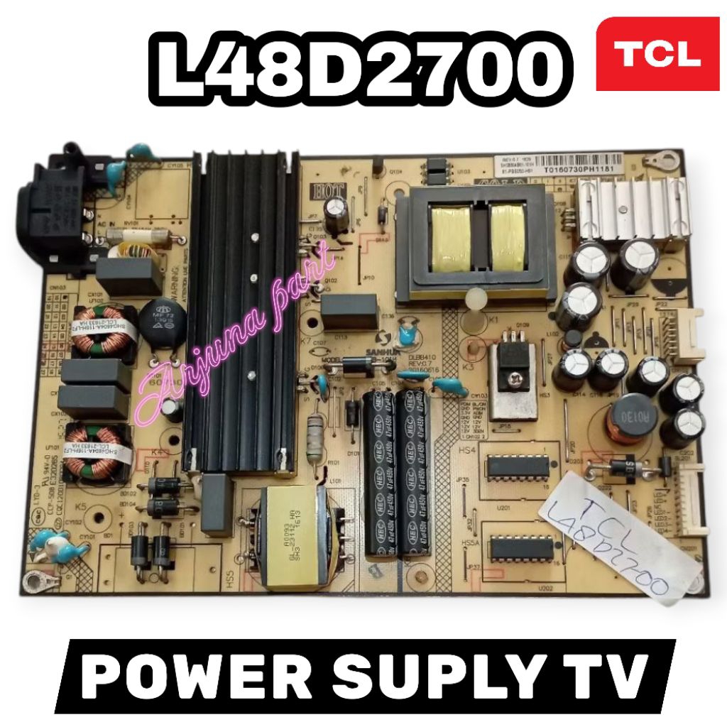 PSU TV TCL L48D2700 / POWER SUPLY TV TCL L48D2700 / PSU TCL L48D2700 / L48D2700