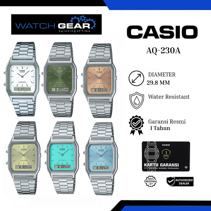 Jam tangan wanita Casio AQ-230A