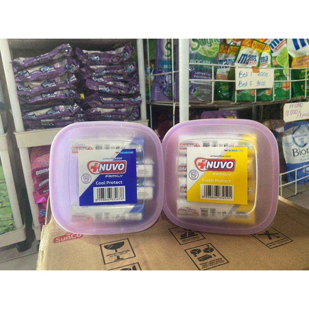 SABUN NUVO isi 4 free tepak
