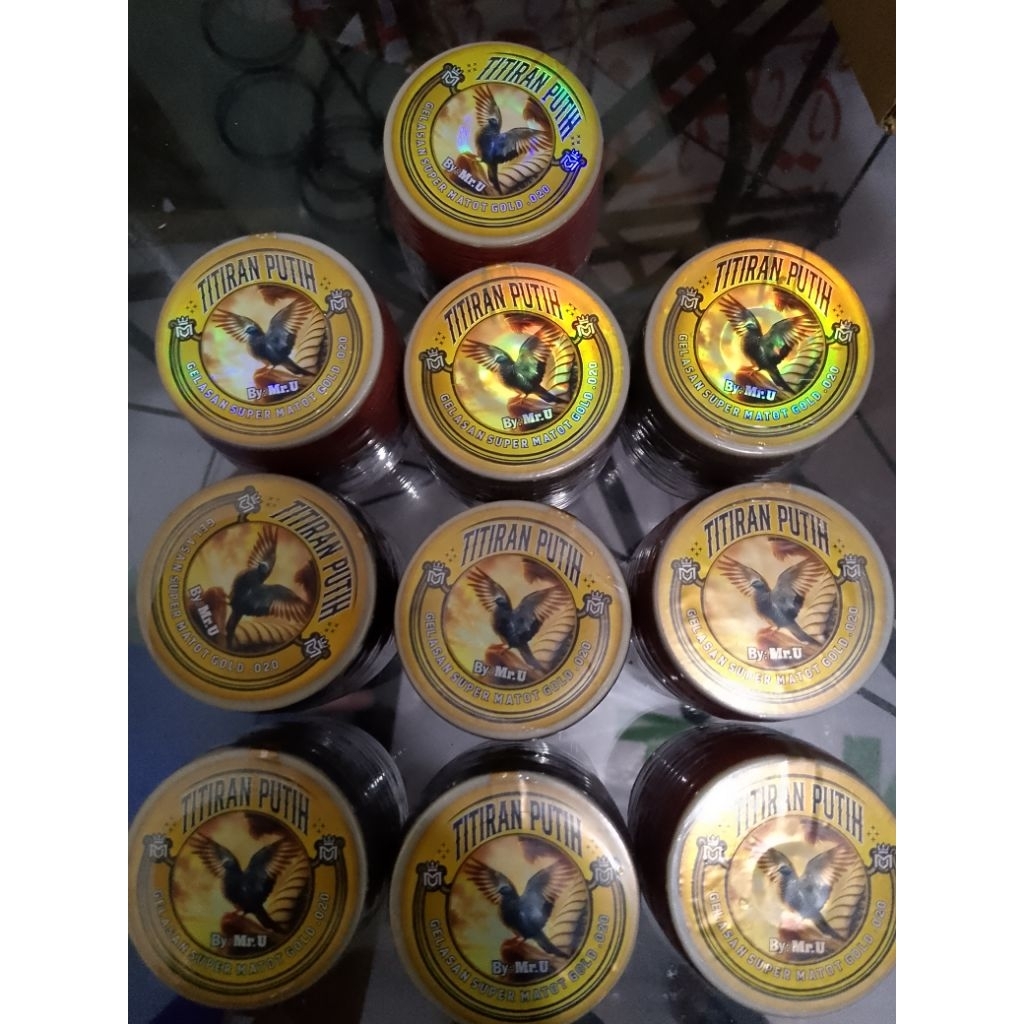 gelasan titiran putih super matot gold 2000 yard 020