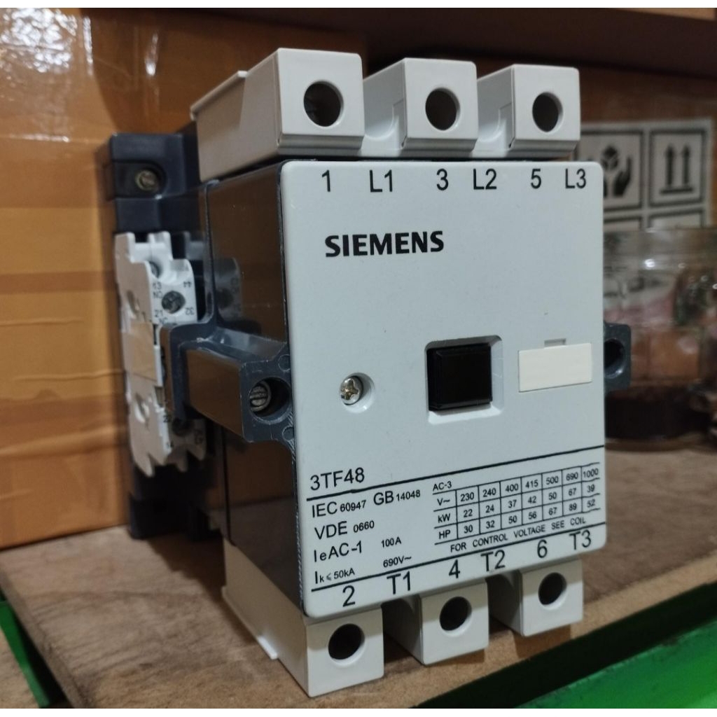 Kontaktor siemens 3TF48 22-0XF0 100A