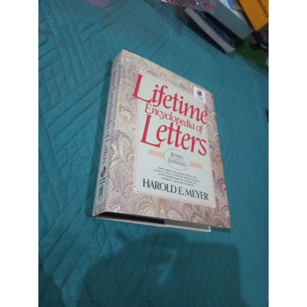 Buku Lifetime Encyclopedia of Letters Harold e meyer