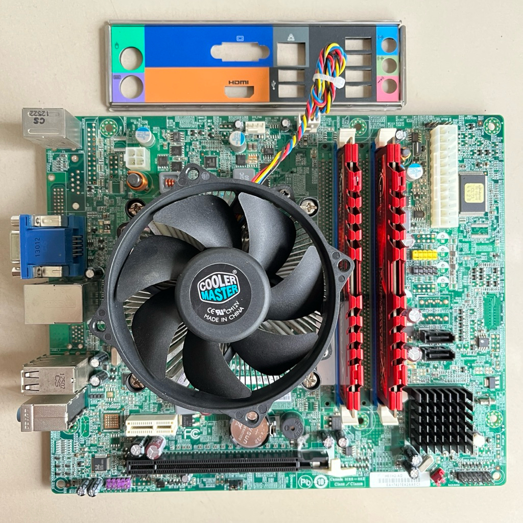 MOBO ACER H61 + CORE I3 3220 3.2GHZ + RAM 8GB + FAN LGA 1155 DDR3