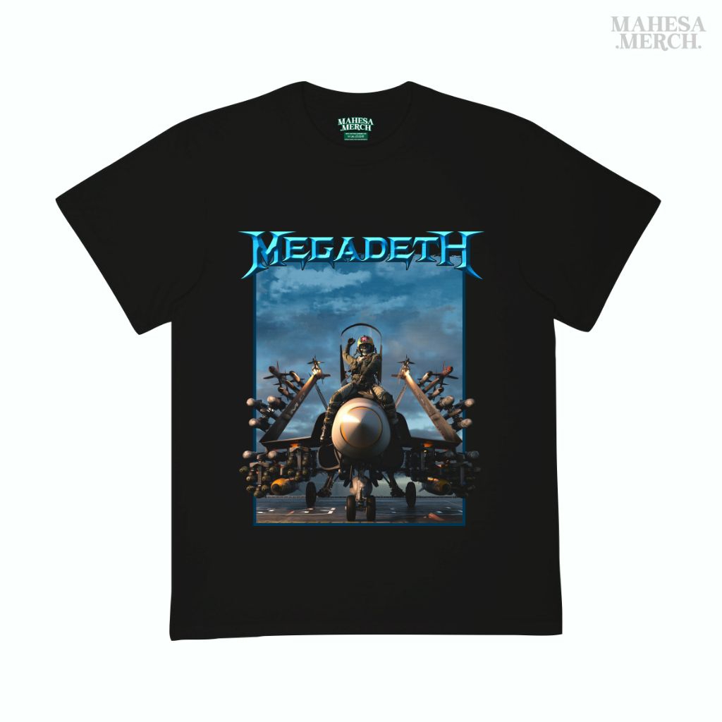 KAOS  MEGADETH. KAOS BAND LUAR. KAOS BRAND. KAOS METAL. KAOS BAND METAL