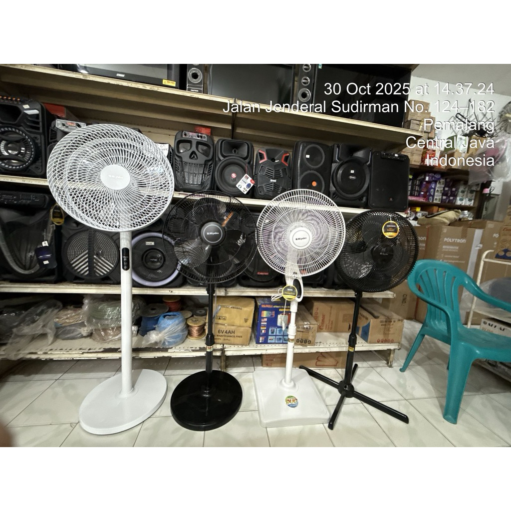 kipas angin berdiri miyako 16 inch