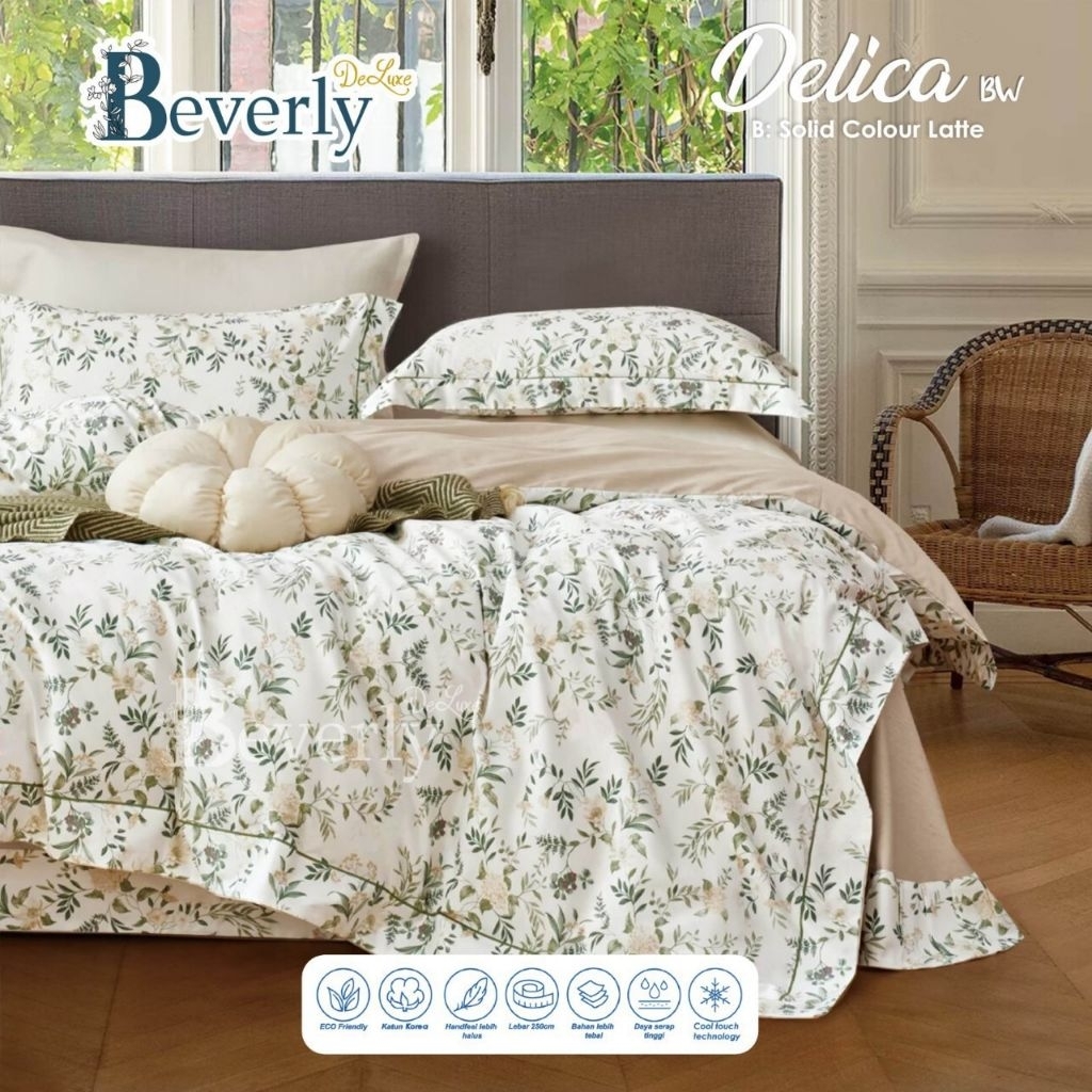 Sprei Katun Beverly motif Delica