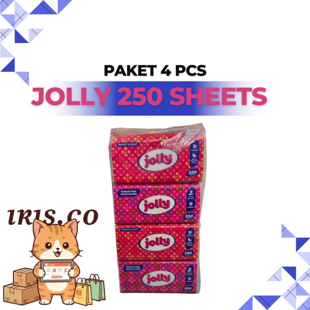 TISU JOLLY 250 SHEETS / TISSUE JOLLY 250 SHEETS