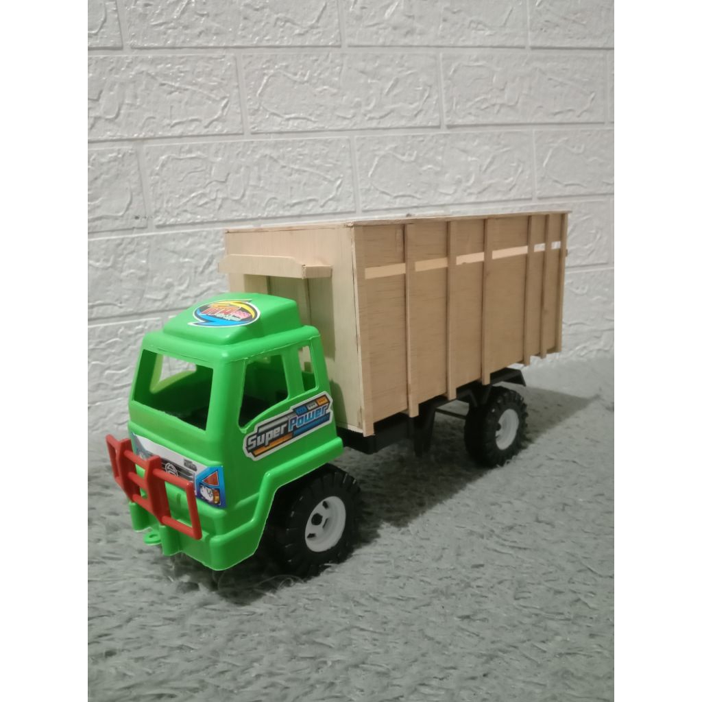 Bak Truk Plastik Modifikasi Custom Murah | Aksesoris Truk Mainan Mini | Sparepart Bak Truk Modif Ker