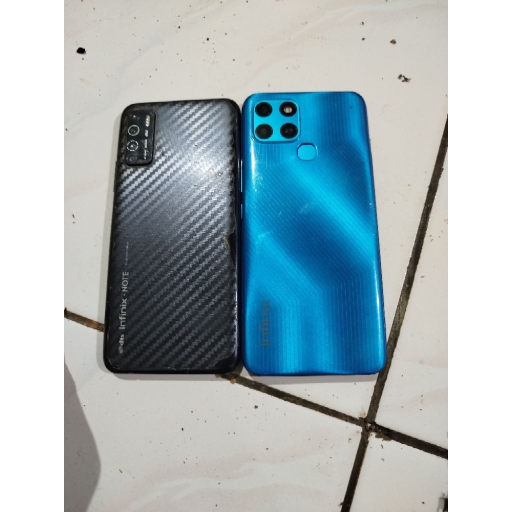 lcd cabutan Infinix note 7 lite dan Infinix smart 6