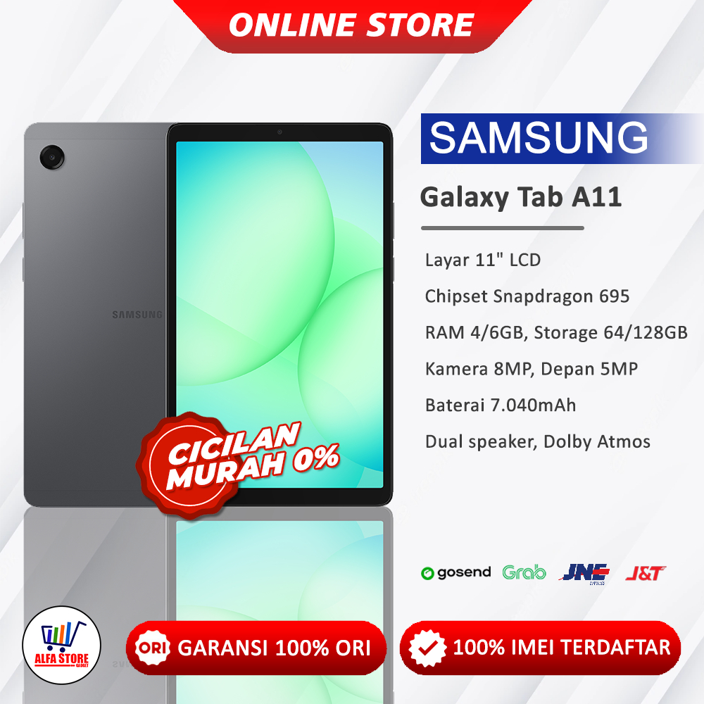 Samsung Galaxy Tab A11 RAM 4/64GB Garansi Resmi