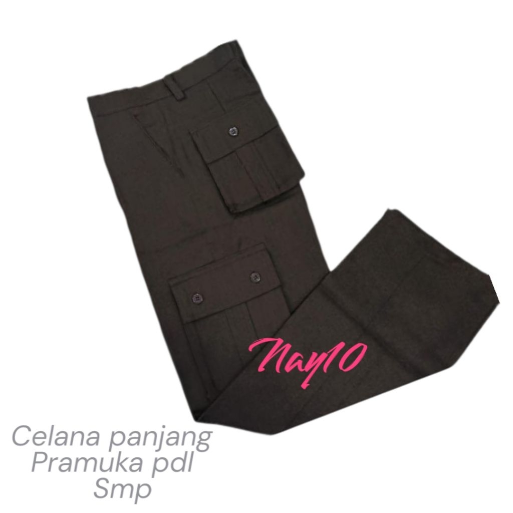 celana pramuka panjang pdl smp anak laki laki dan perempuan
