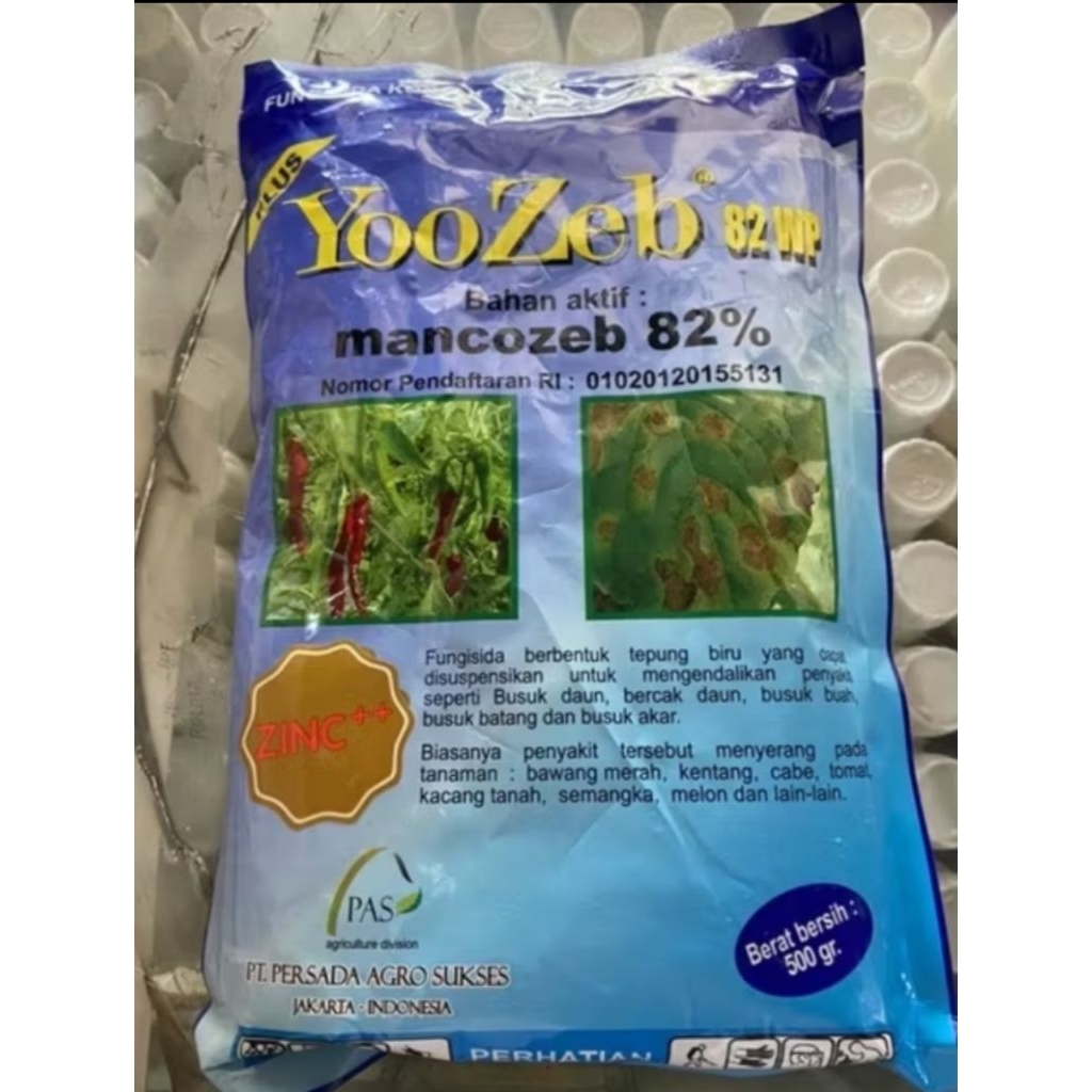 FUNGISIDA YOOZEB 82 WP 500GR