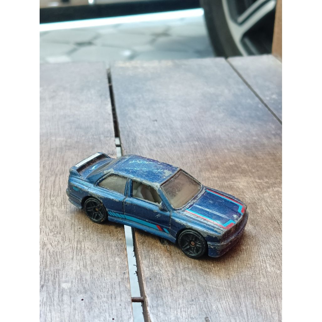 Hotwheels BMW M3 2011 Blue (Loose)