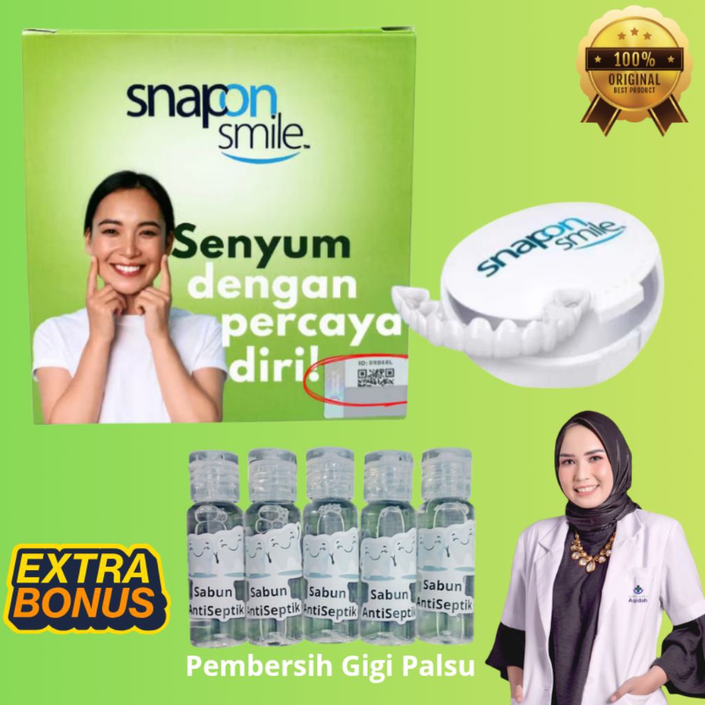 SNAP ON SMILE VENEER GIGI 100% ORIGINAL