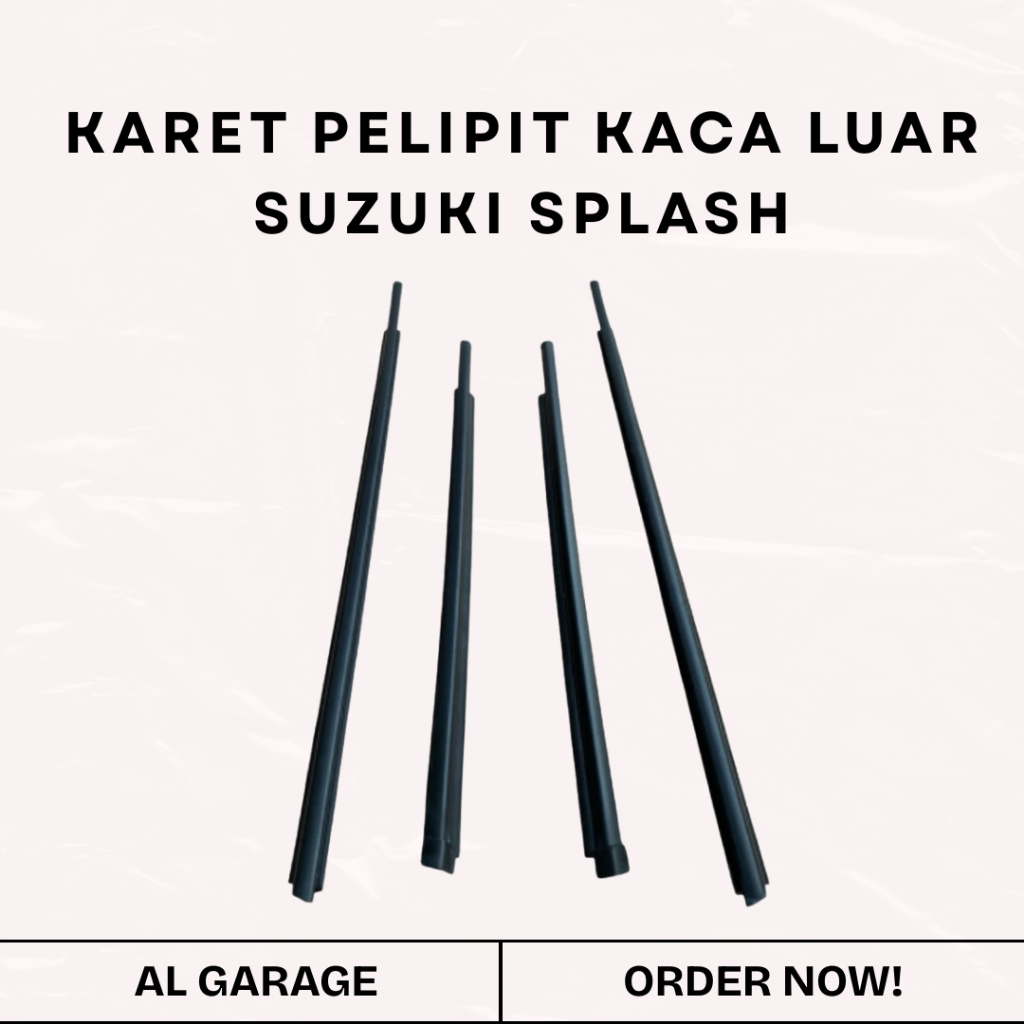 KARET PELIPIT KACA LUAR SUZUKI SPLASH