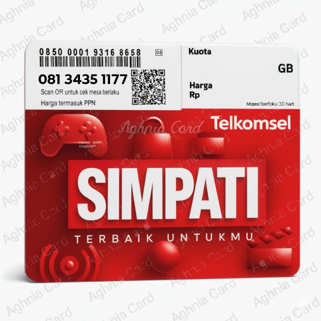 Nomor Cantik Telkomsel Simpati 11 Digit Seri AABB Ekor 1177