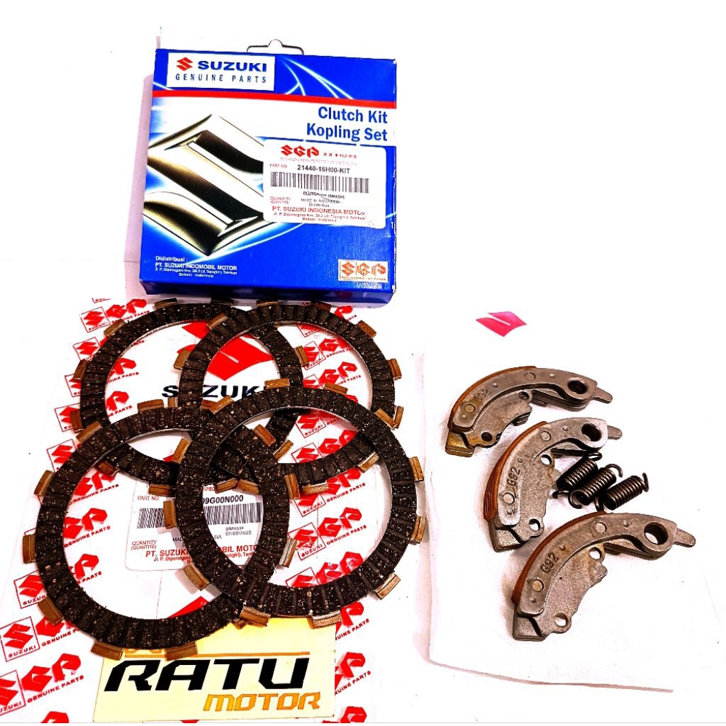 KAMPAS KOPLING + KAMPAS GANDA SMASH LAMA SMASH NEW