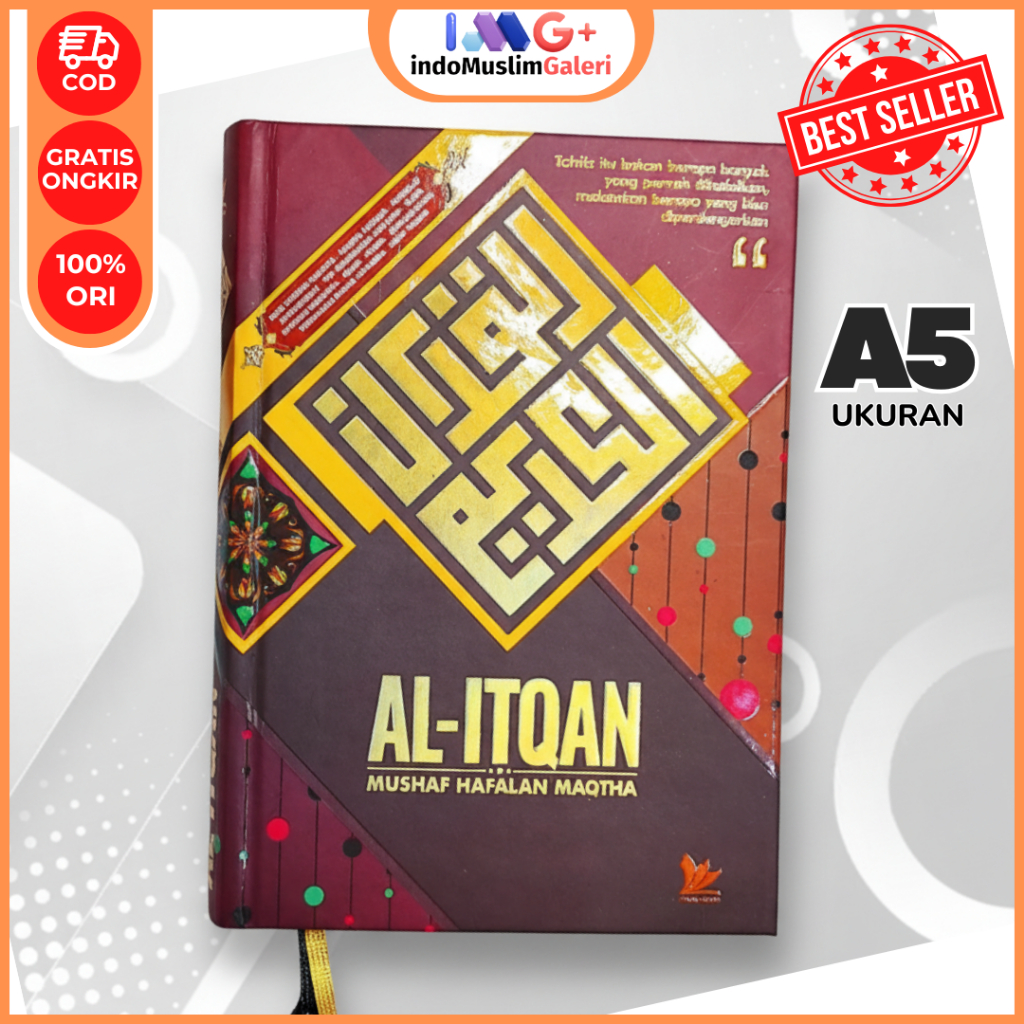 Al Quran Al-Itqan Tajwid Terjemahan A5 Mushaf Hafalan Hilal Media