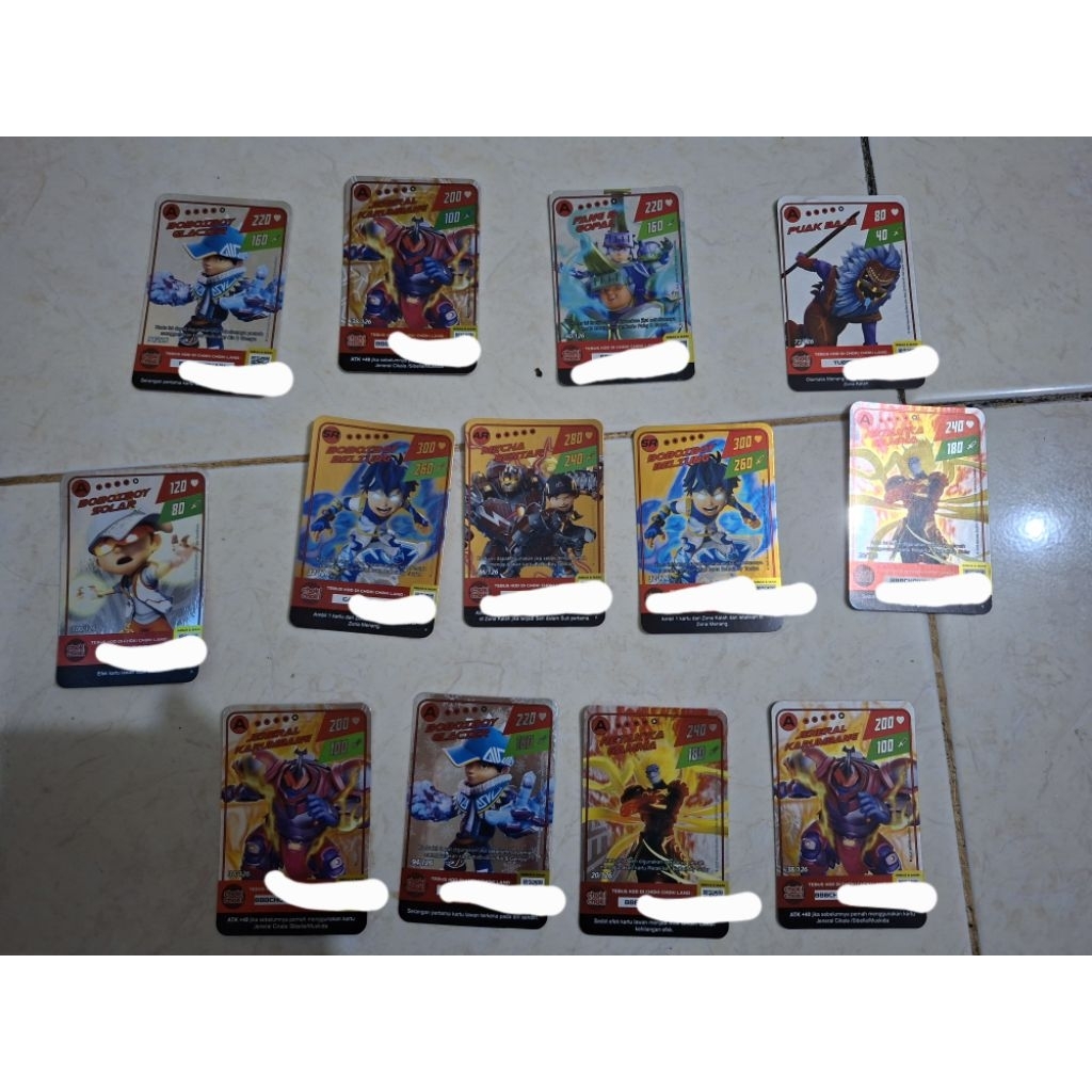 Monsta Galaxy Card HOLOGRAM Choki Choki BoBoiBoy