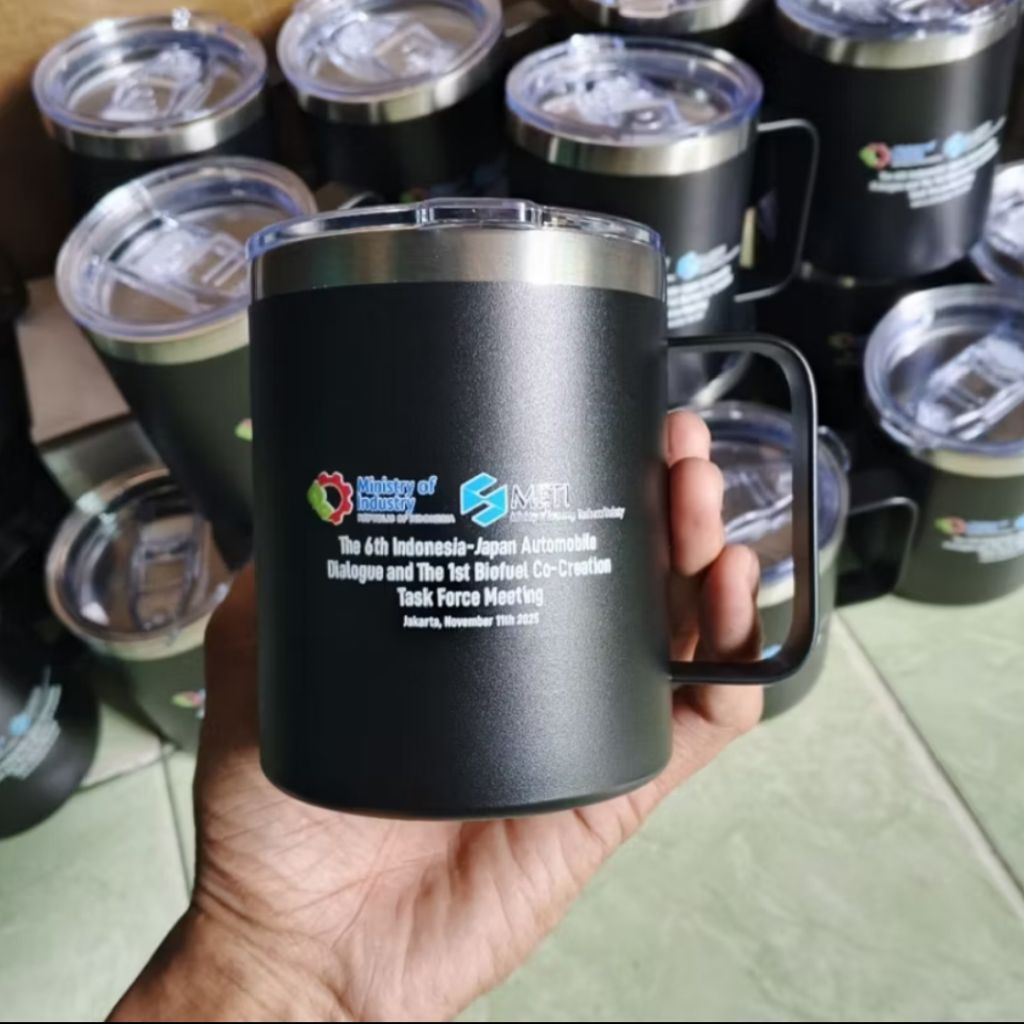 Custom Gelas Cangkir Stanlis / Mug Coffee Stainles / Mug Termos Coffee Cup Custom