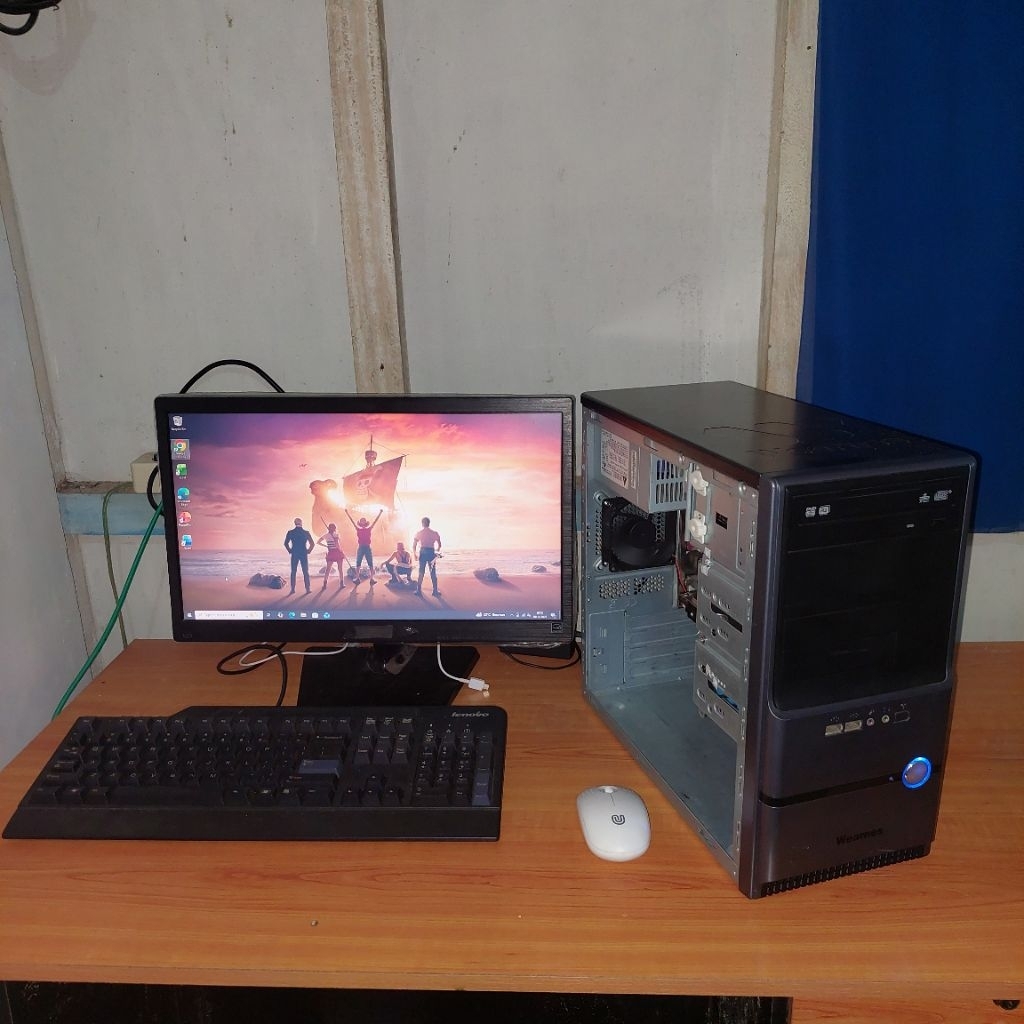 Pc fullset monitor 19 inch