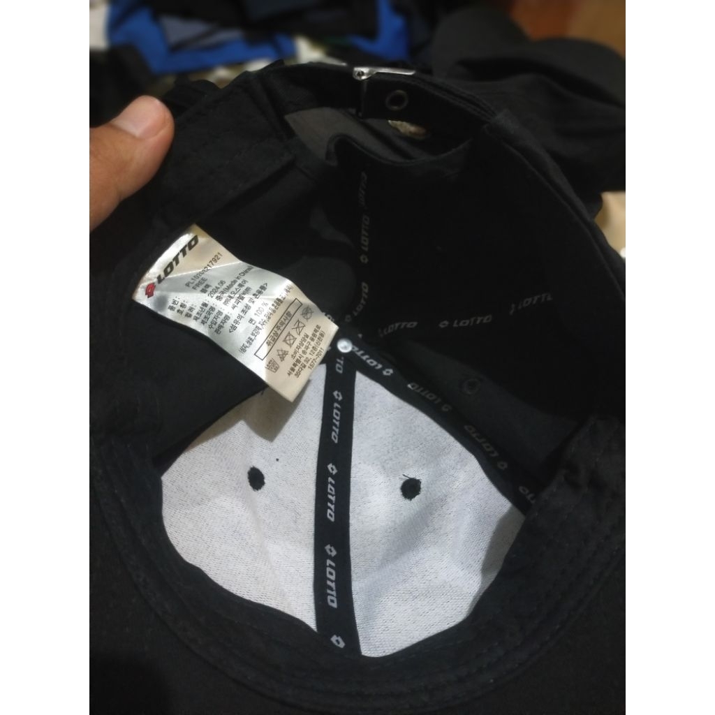 topi polosan LOTTO fulltag