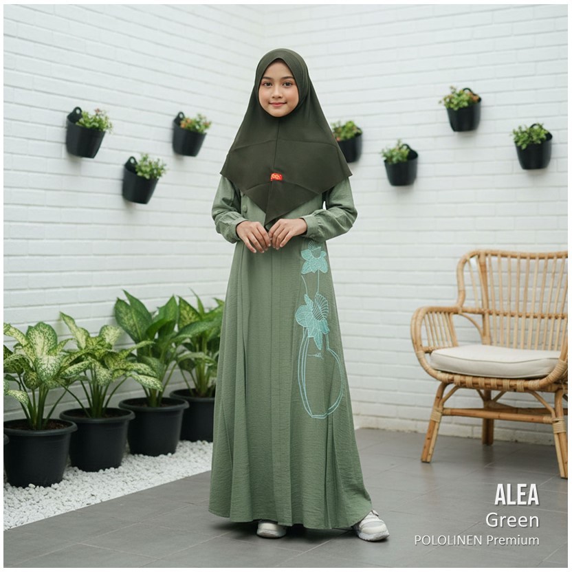 Gamis Anak ABR - Alea Dress - 467 - Gamis Anak Perempuan - Gamis Anak Lucu - Model Terbaru - Premium