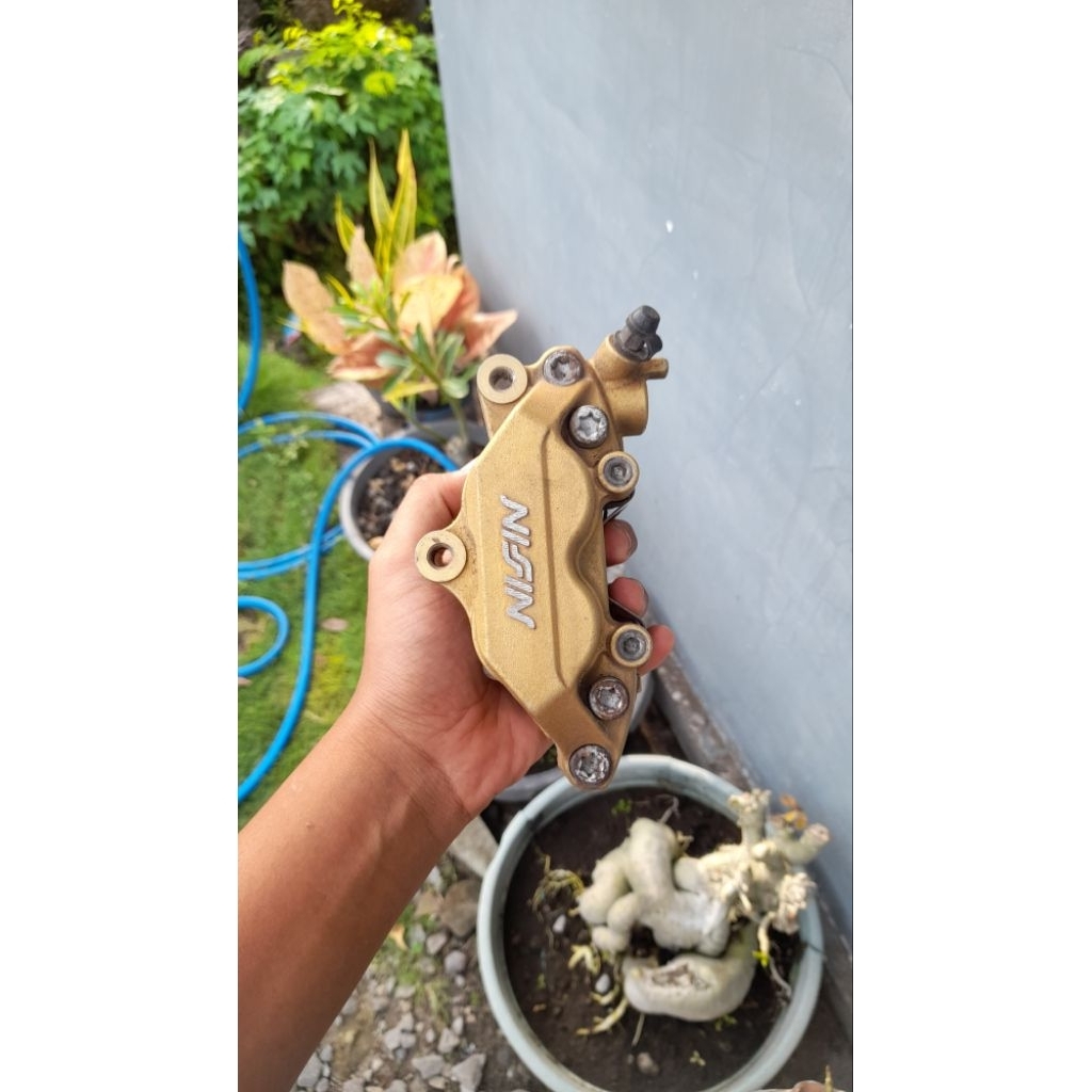 Kaliper kiri nissin cb 400 original 4 piston