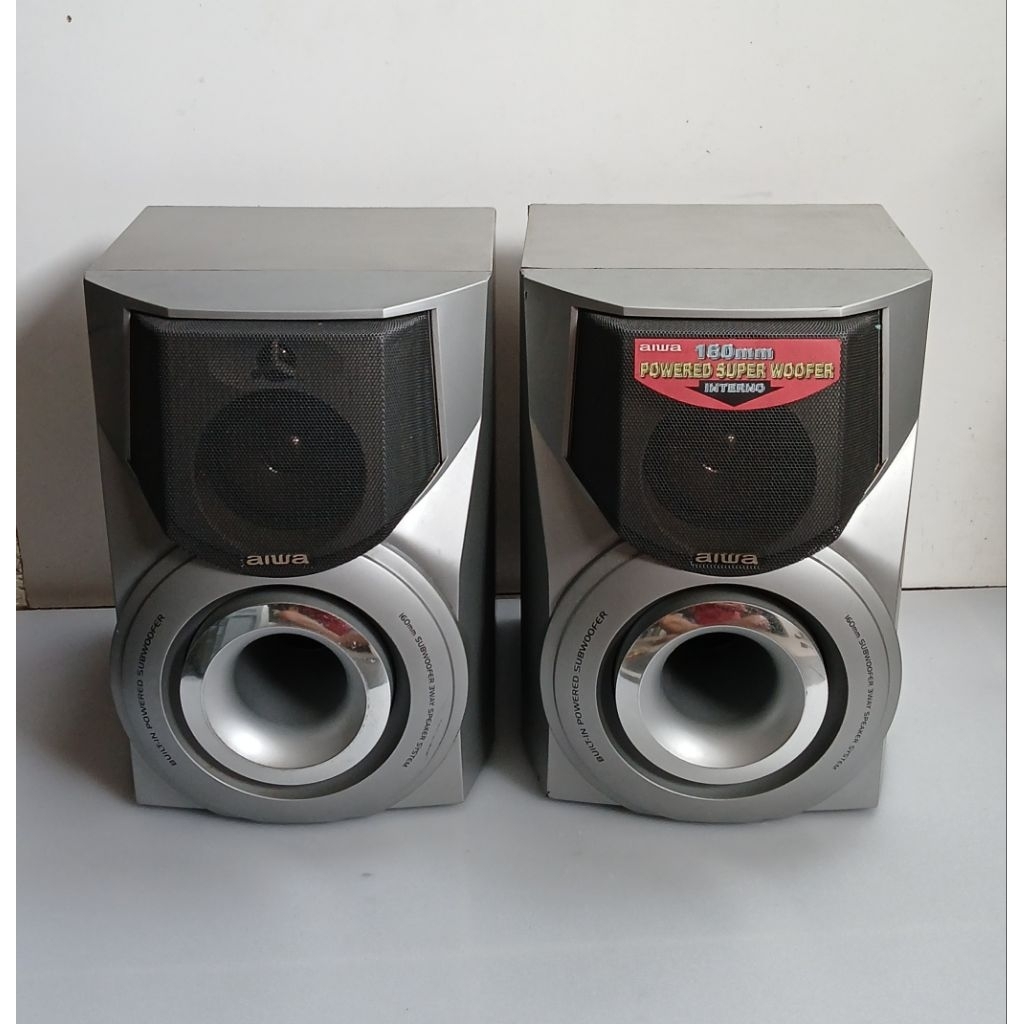 SEPASANG SPEAKER COMPO AIWA MODEL SX-WNS777