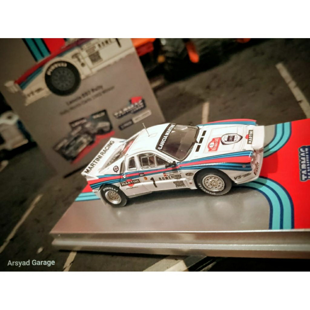 Diecast Tarmac Lancia 037 Rally Monte Carlo 1983 Winmer