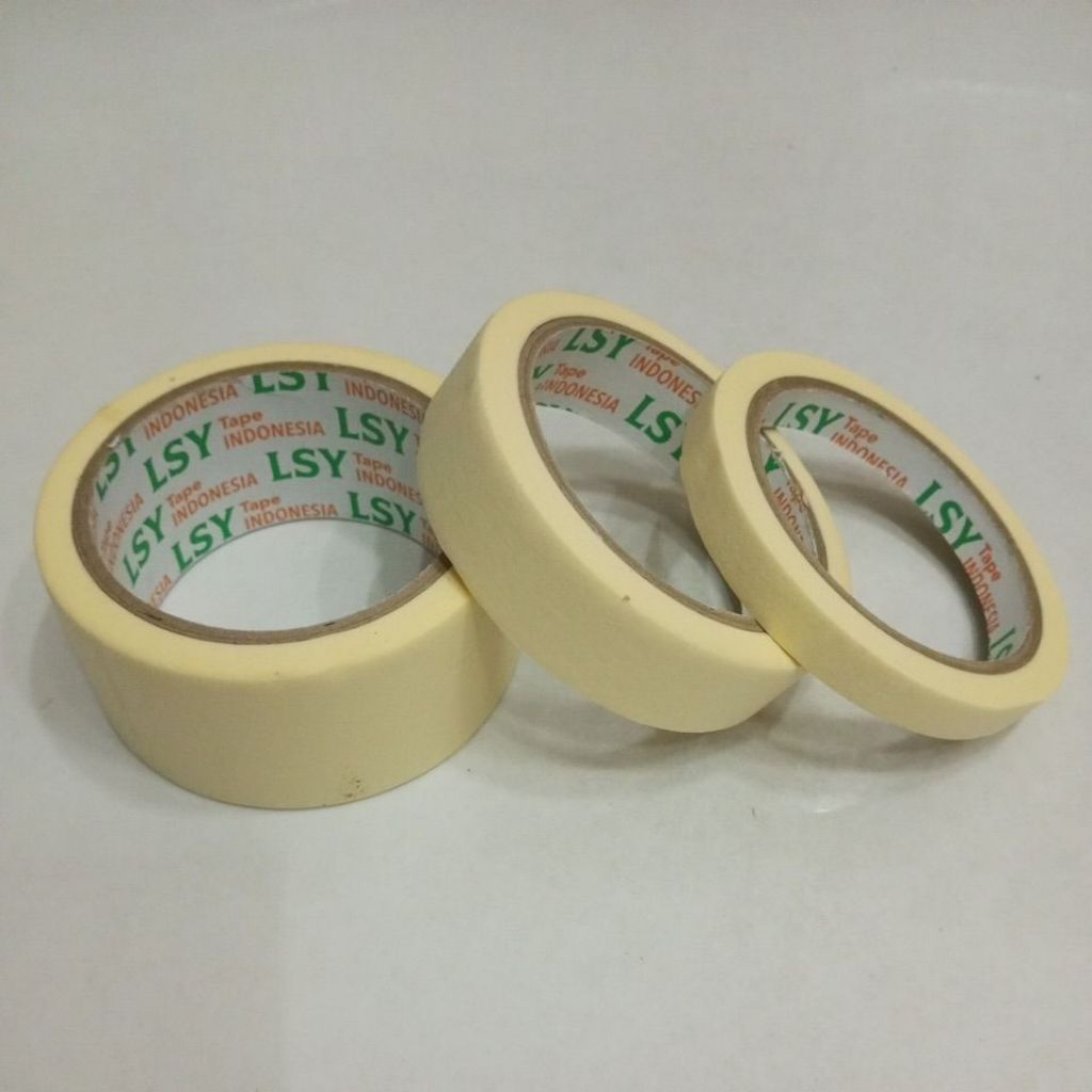 Masking Tape / Lakban Kertas LSY 12 - 45 mm, 20 meter