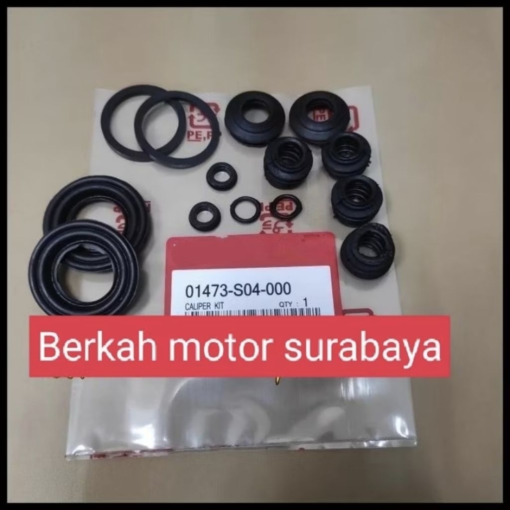 Seal Sil Kaliper Rem Cakram Belakang Honda City Vtec GD8 City GM2 2004 2005 2006 2007 2008 2009 2010