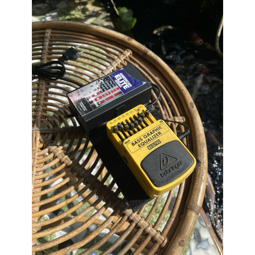 efek bass behringer plus power supply adl