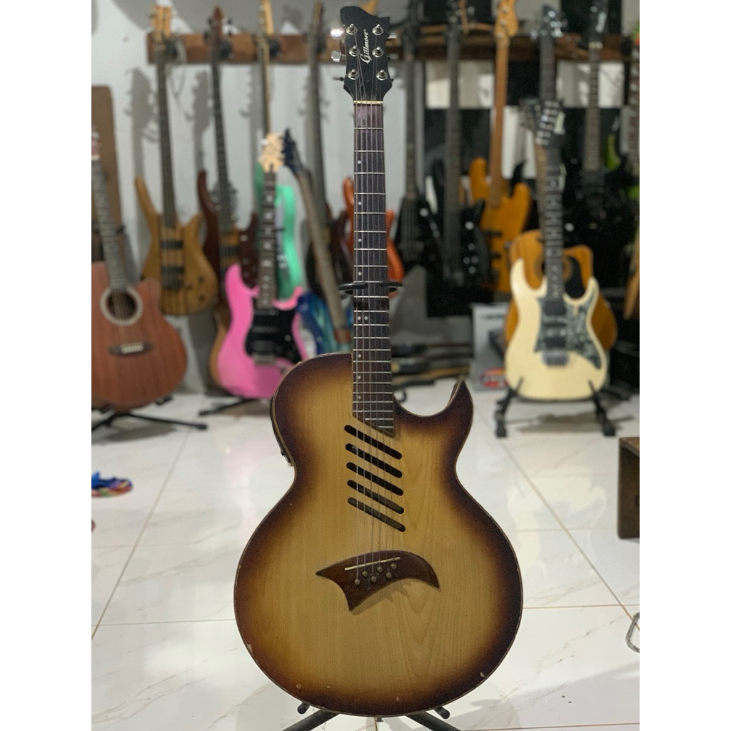 gitar akustik elektrik merk gillmore original