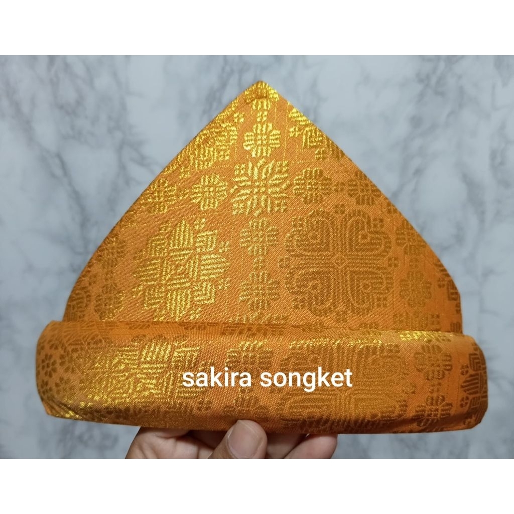 tanjak songket Palembang (T emas)