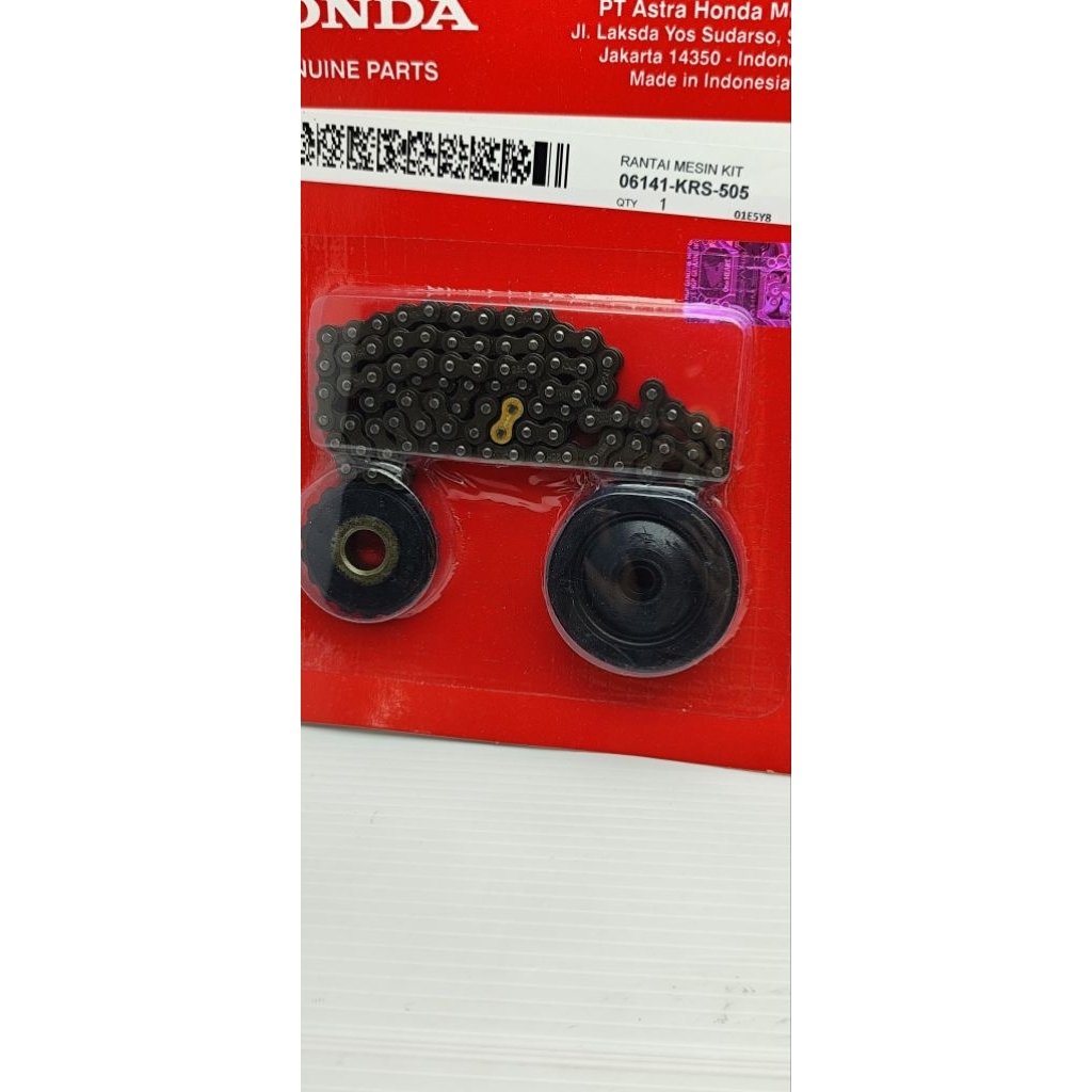 06141-KRS-505 Rantai Mesin (Cam Chain Kit) – Legenda, Revo & Supra Fit, Ori Honda AHM, 06141-KRS-505