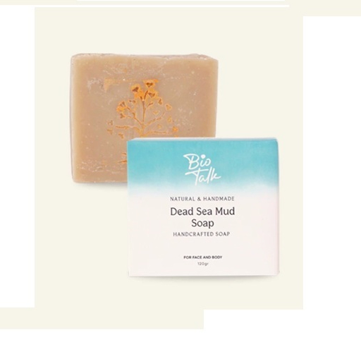 BIOTALK Natural Dead Sea Mud Soap | Bio Talk Sabun Gatal Gatal