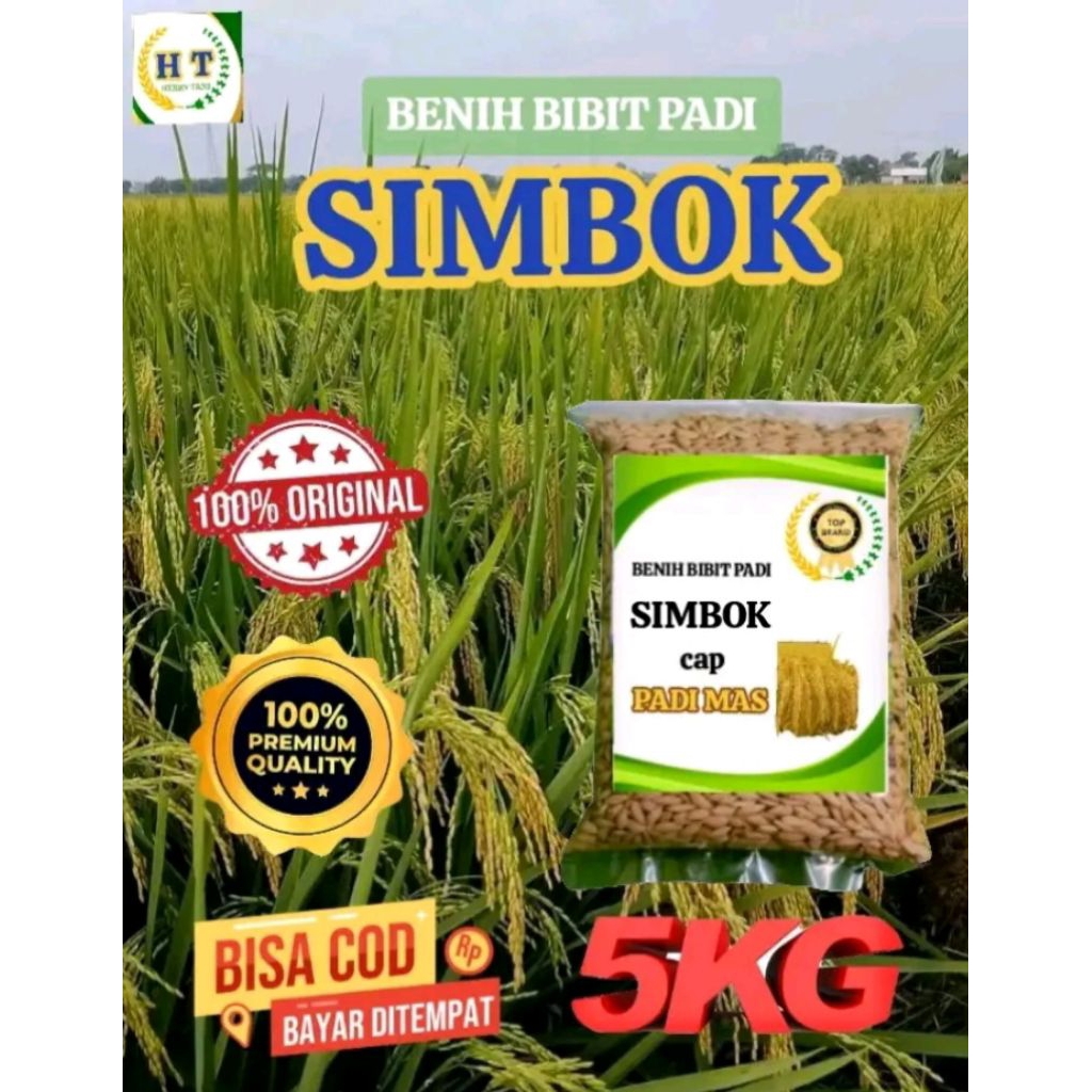 BENIH BIBIT PADI SIMBOK KEMASAN 5KG