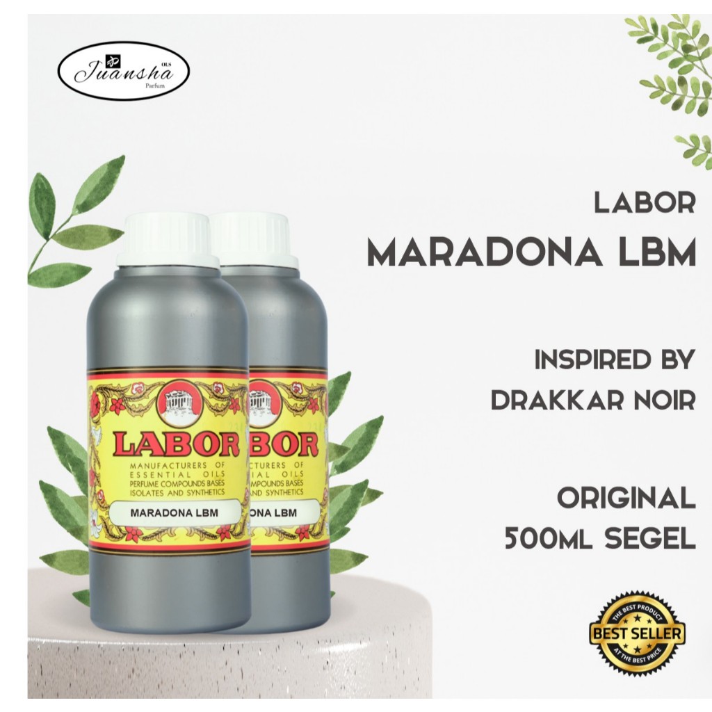 bibit parfum murni MARADONA LBM  LABOR 500ML SEGEL