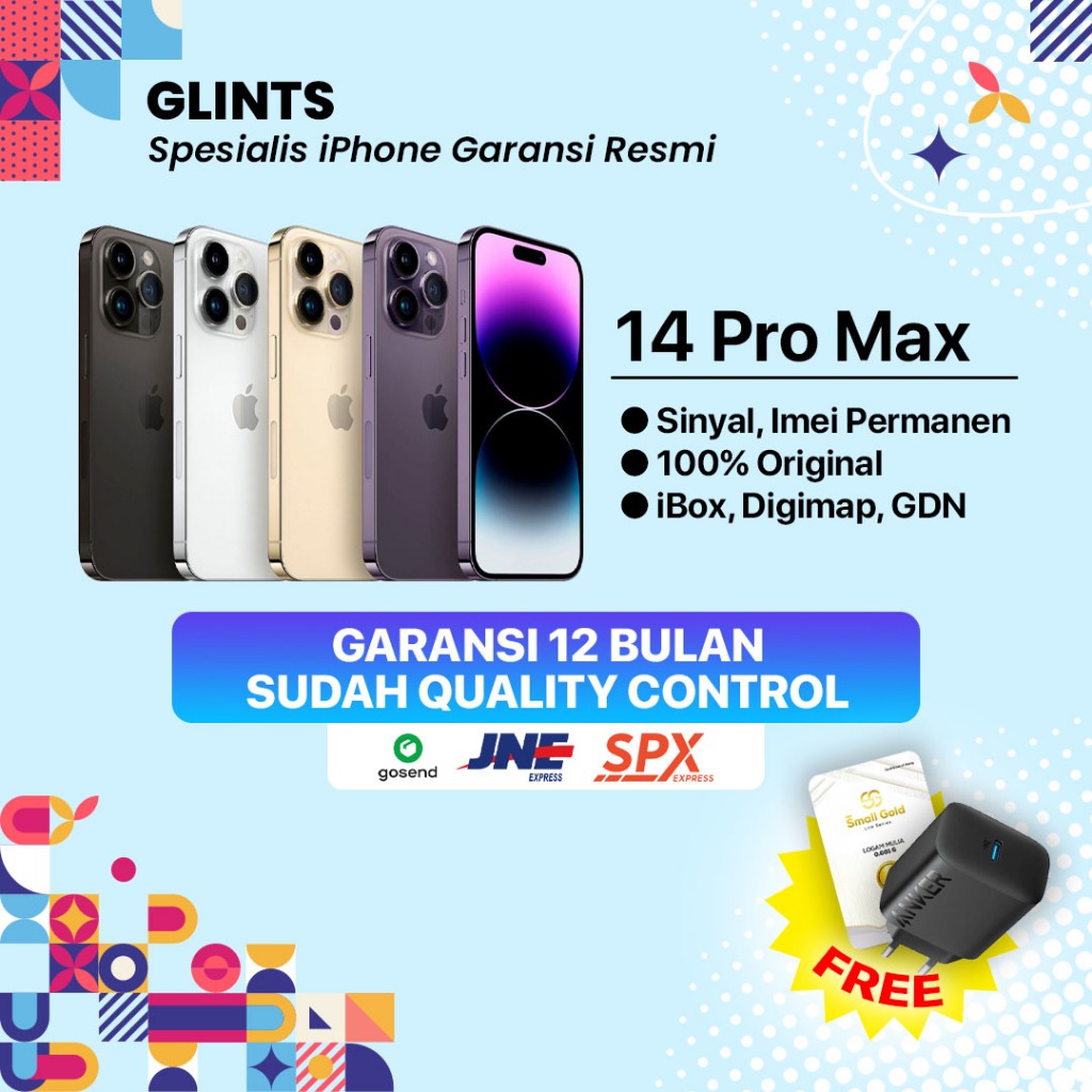 Apple iPhone 14 Pro Max 128GB/256GB/512GB | EX IBOX Indonesia