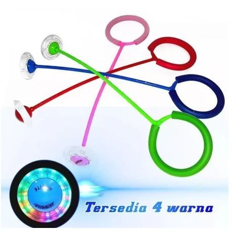 hula hoop KAKI hulahoop kaki LED Mainan Sehat Hulahup Kaki Lampu Nyala Hula Hoop Jumpball Yoyo Flash