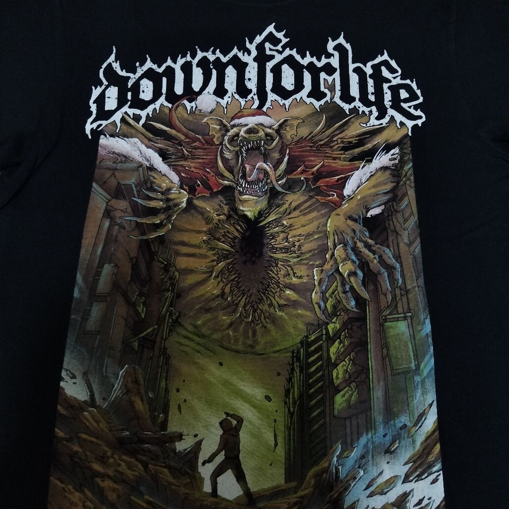 T-shirt Down For Life tour 2018