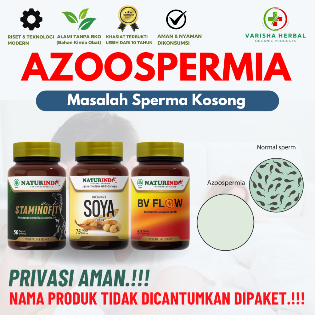 Herbal Promil Suami Penyubur Sperma Oligospermia Azoospermia Asthenozoospermia Teratozoospermia