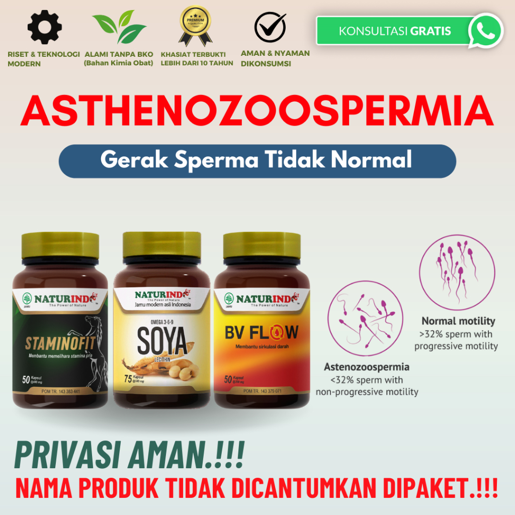Obat Herbal Kesuburan Suami Asthenozoospermia Teratozoospermia Oligospermia Azoospermia Ampuh