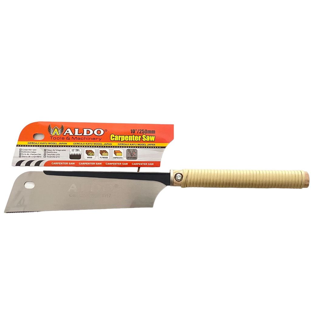 GERGAJI KAYU MODEL JAPAN 10" (250MM) 17TPI / Gergaji kayu manual / gergaji tangan