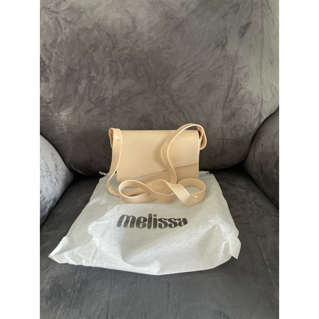 MELISSA SLING BAG CREAM ORIGINAL PRELOVED