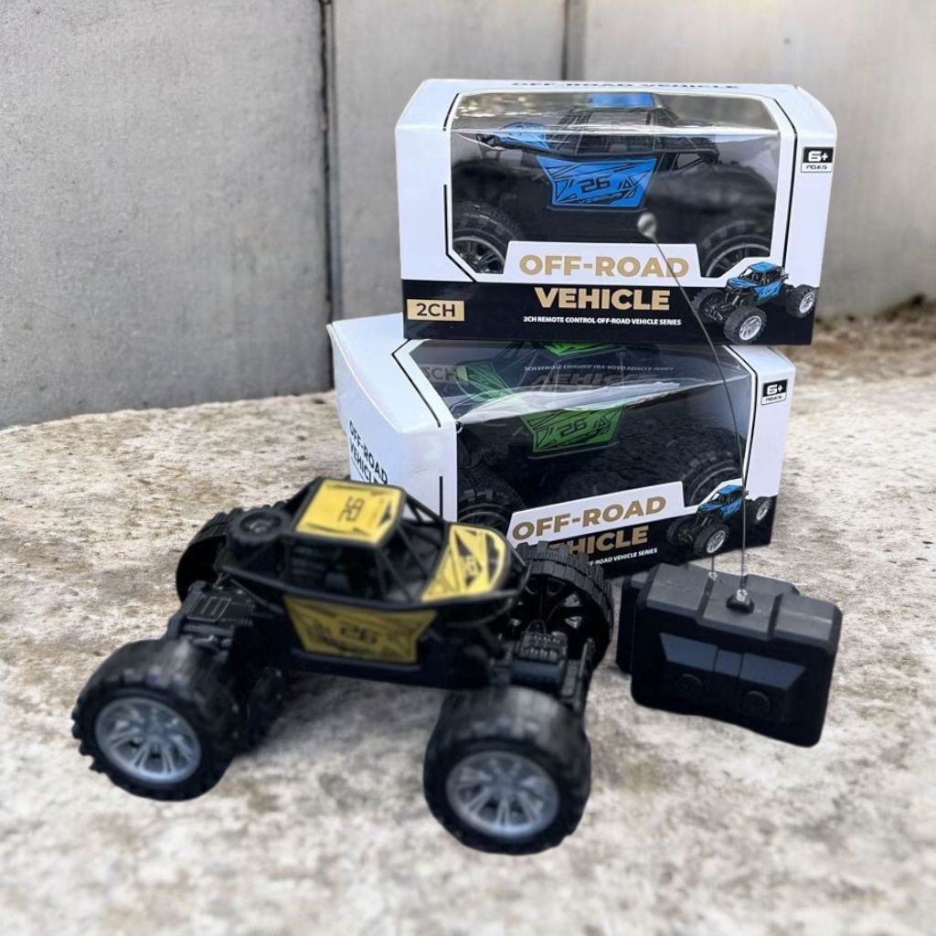 023964 Rc Mini Offroad Bisa Maju Mundur Saja, Mainan Mobil Rc Offroad Mini