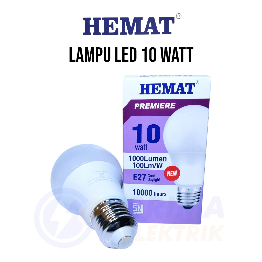 [Grosir] Lampu LED HEMAT Premier Cool Daylight - LED 10 Watt