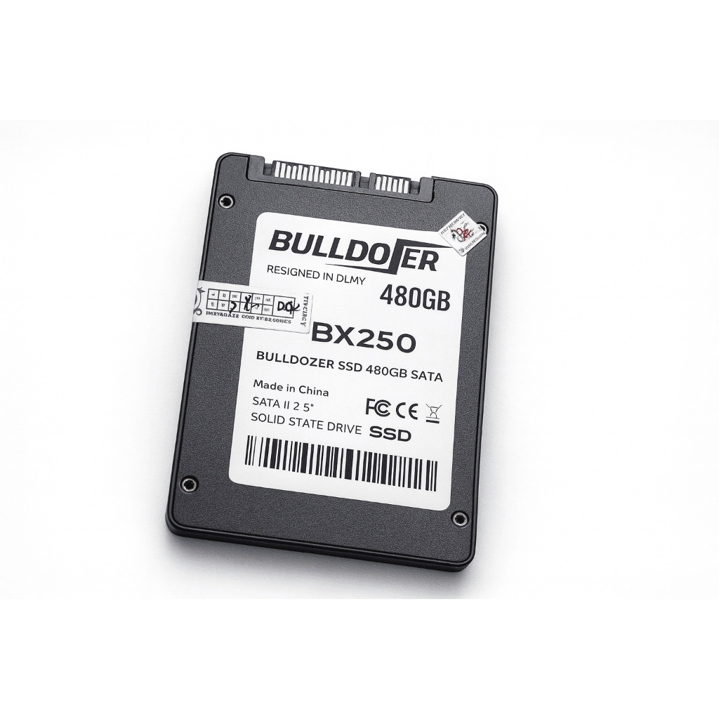 SSD Bulldozer BX250 480GB – Kondisi Mulus & Berfungsi Normal 100%