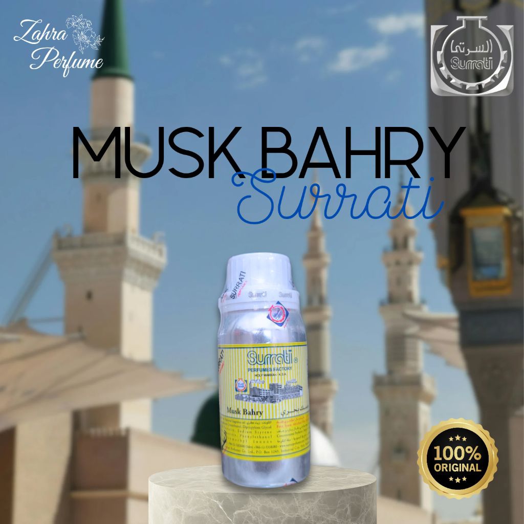 PARFUM ARAB SURRATI MUSK BAHRY ORIGINAL 100ML